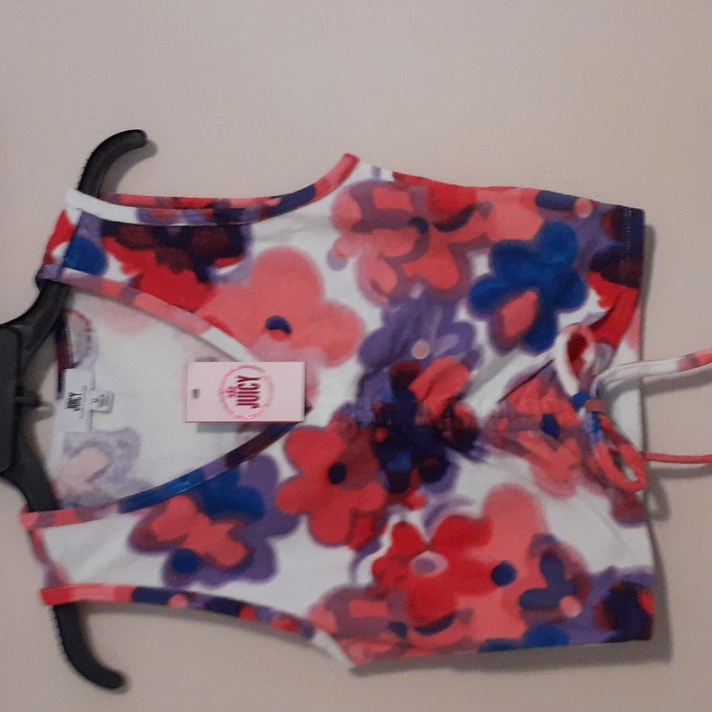 Juicy adjustable crop top. Sz M & L NWT - Picture 2 of 6